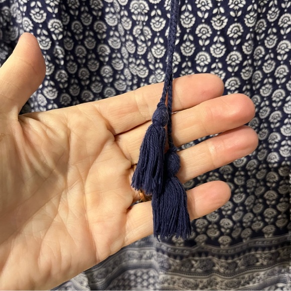 Roxy blue loose and flowy dress size large - Picture 6 of 10